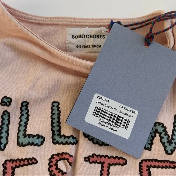 NWT Bobo Choses Pillow Tester Sweatshirt (4/5) - Picture 7 of 7